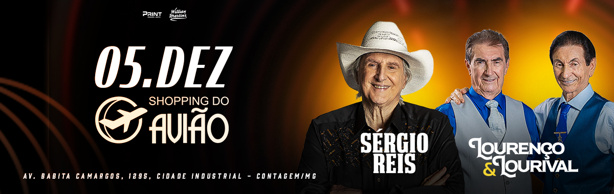 05/12/2026 - Sérgio Reis e Lourenço & Lourival- Contagem/MG