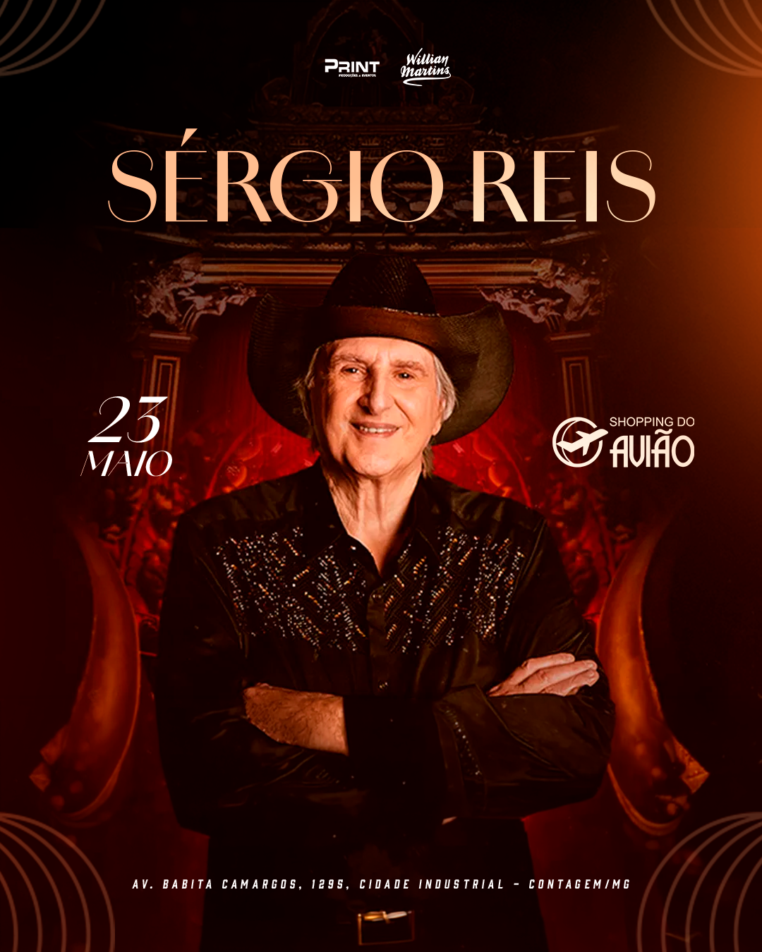 23/05/2026 - Sérgio Reis - Contagem/MG